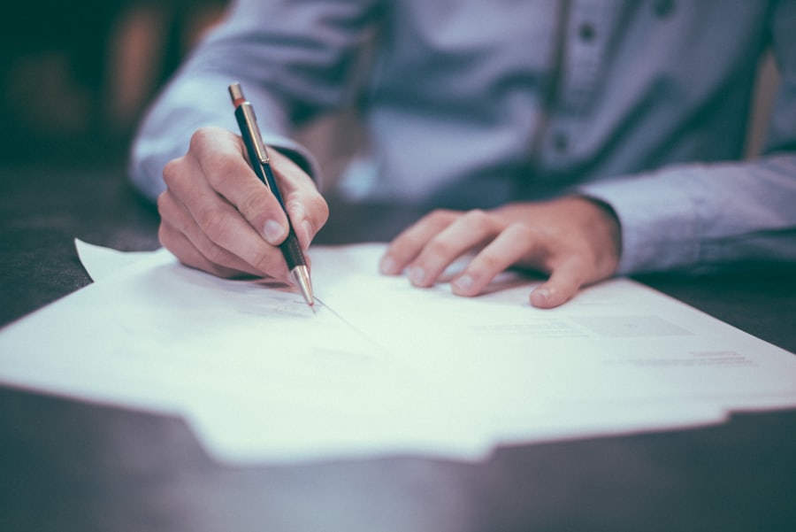 Firma de documentación de una cooperativa